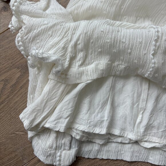 Olivia + James White Longsleeve Mini Dress - Picture 4 of 5